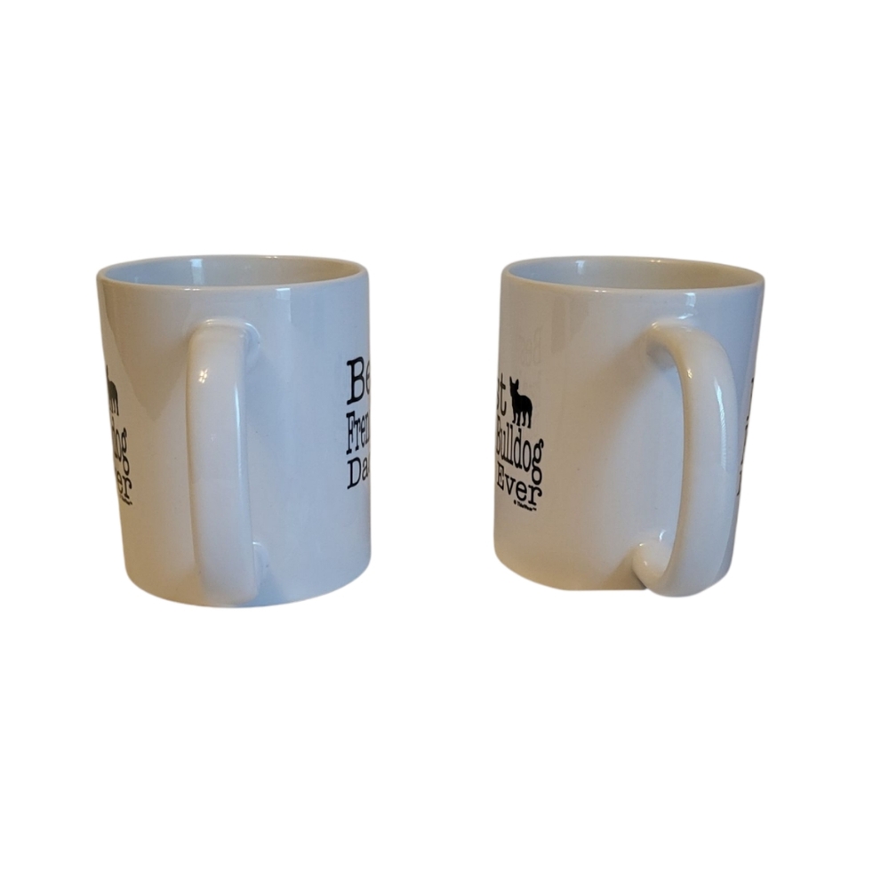 NEW Best French Bulldog Dad and Mom Ever 11oz Mugs - Picture 2 of 6